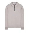 Stone Island Sweatshirt Gris Coton In Gris