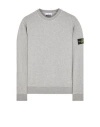 Stone Island 5100056 Lambswool Sweater In Gris
