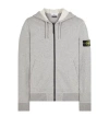 Stone Island 6100061 Organic Cotton Fleece In Gris