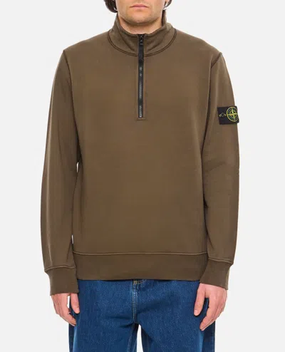 Stone Island Sweatshirt In Green
