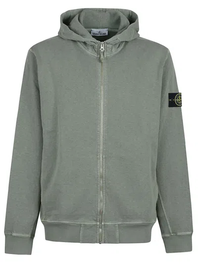 Stone Island Sweatshirt In Green