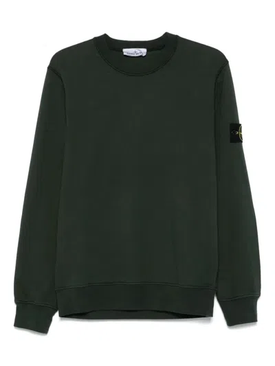 Stone Island Sweatshirt In Green