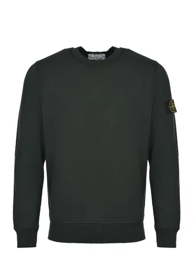 Stone Island Sweatshirt In Green