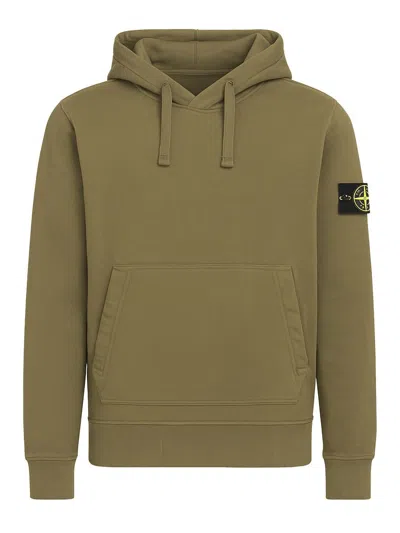 Stone Island Sweatshirt In Green