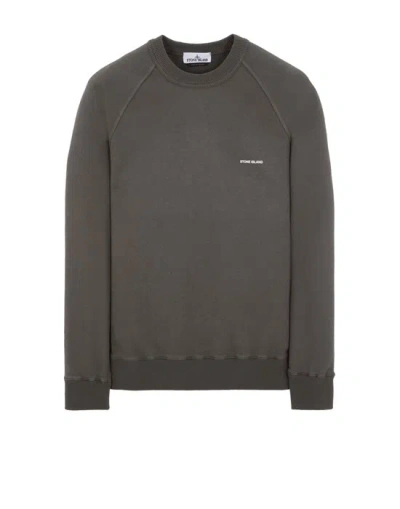 Stone Island Sweatshirt Green Cotton