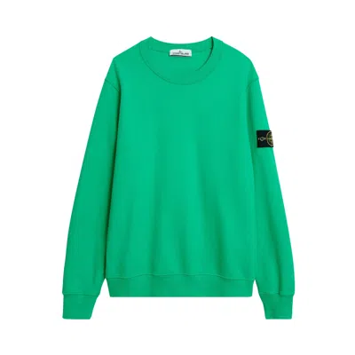 Pre-owned Stone Island Sweatshirt 'green' | Men's Size L