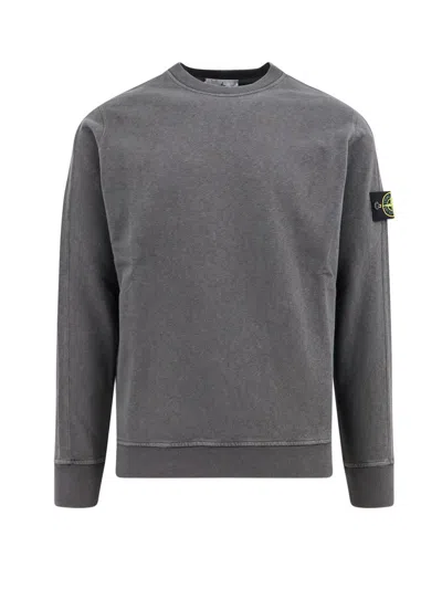 Stone Island Sweatshirt In Grey