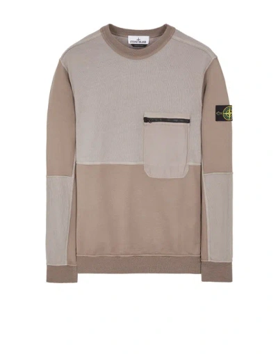 Stone Island Sweatshirt Grey Cotton