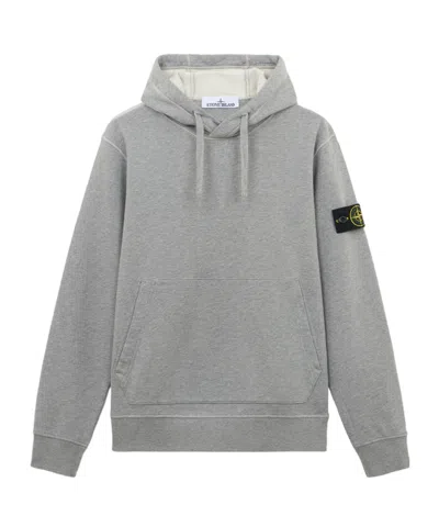 STONE ISLAND STONE ISLAND COMPASS PATCH DRAWSTRING HOODIE