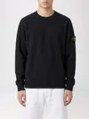 Stone Island Sweatshirt Men  In Black