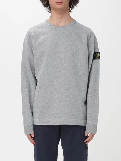 Stone Island Sweatshirt Men  In Gray