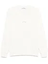 Stone Island Pure Cotton Clothing Sweaters In Neutral