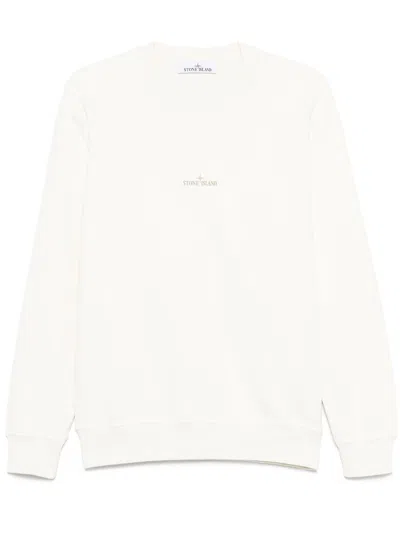 STONE ISLAND COMPASS-MOTIF SWEATSHIRT