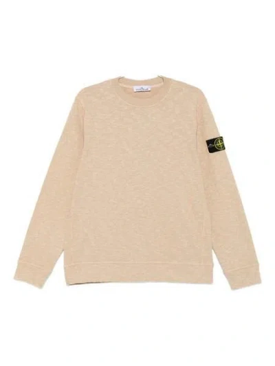 Stone Island Cotton Sweatshirts In Neutral