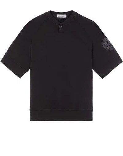 Stone Island Sweatshirt Noir Coton