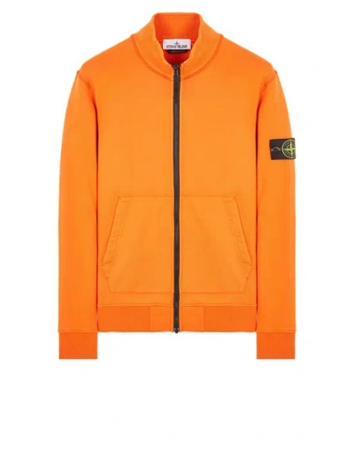 Stone Island Sweatshirt Orange Cotton