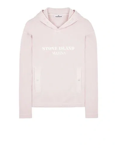 Stone Island Sweatshirt Rose Coton
