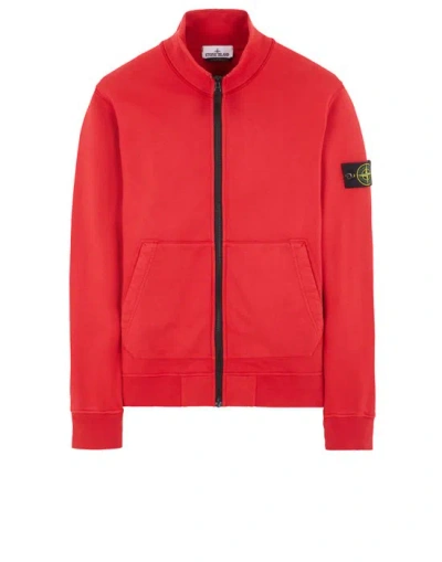 Stone Island Sweatshirt Red Cotton