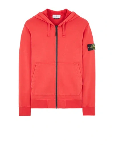 Stone Island Sweatshirt Red Cotton