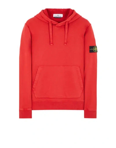 Stone Island Sweatshirt Red Cotton