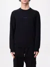 Stone Island 6100665 Cotton Fleece In Black