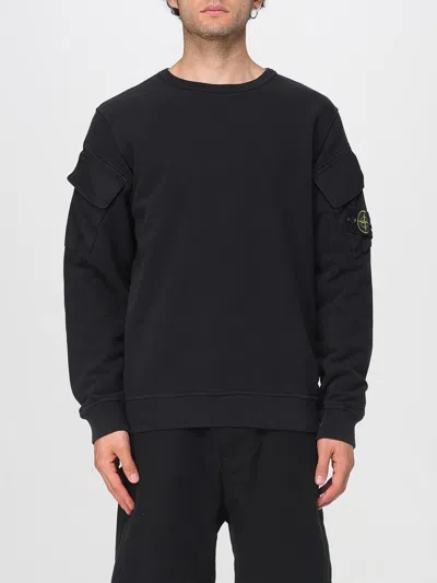 STONE ISLAND SWEATSHIRT STONE ISLAND MEN COLOR BLACK,431846002