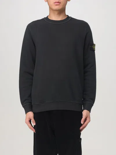 Stone Island Sweatshirt  Men Color Black In Schwarz