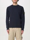 Stone Island Cotton Sweatshirt In Blue