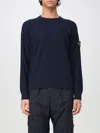 Stone Island Light Rws Pure Wool Sweater In Blau