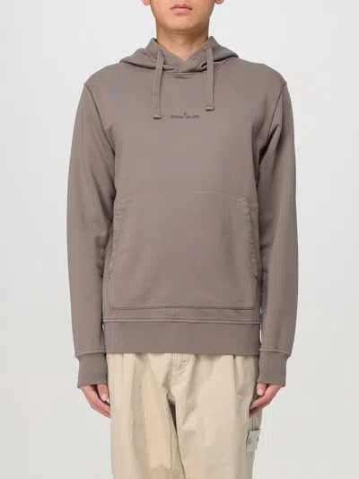 Stone Island Sweatshirt  Men Color Brown In Braun