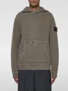 STONE ISLAND SWEATSHIRT STONE ISLAND MEN COLOR BROWN,F98102032