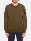 Stone Island Sweatshirt  Men Color Forest Green In Brown