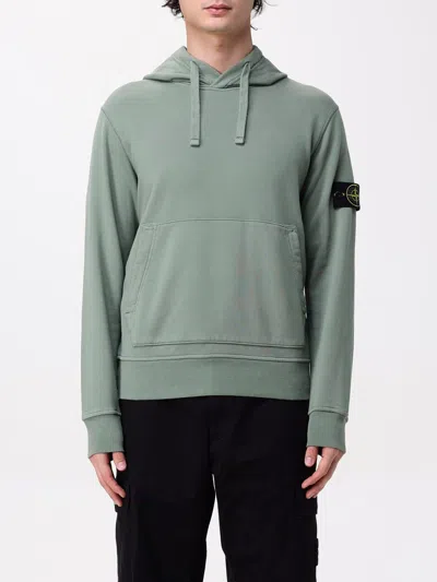 STONE ISLAND SWEATSHIRT STONE ISLAND MEN COLOR GREEN,424658012