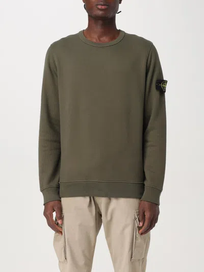 Stone Island Sweatshirt  Men Color Green In Grün