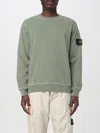 Stone Island Crew Neck Sweater Long Sleeves In Grey 1