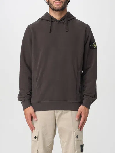 Stone Island Sweatshirt  Men Color Grey 1 In Gray