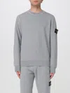 Stone Island Sweatshirt With Logo In Grey 2