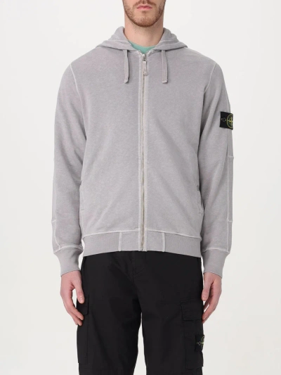 Stone Island Sweatshirt  Men Color Grey In Grey