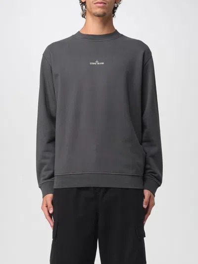 Stone Island Sweatshirt  Men Color Grey In Gray