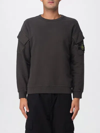 STONE ISLAND SWEATSHIRT STONE ISLAND MEN COLOR GREY,431846020