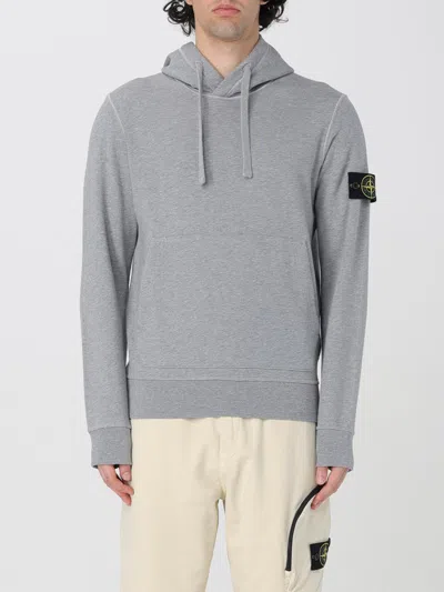 STONE ISLAND SWEATSHIRT STONE ISLAND MEN COLOR MOUSE GREY,424658041