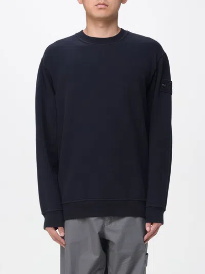 Stone Island Sweatshirt  Men Color Navy In Blue