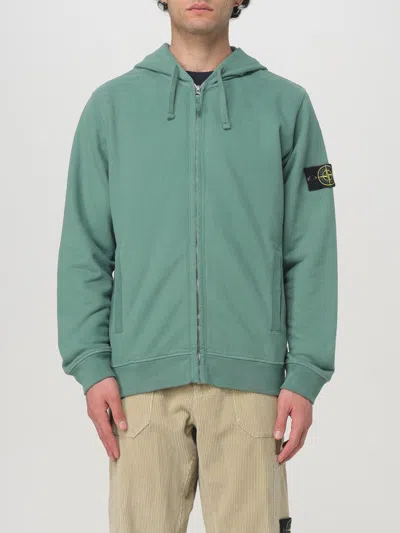 Stone Island Sweatshirt  Men Color Sage In Green