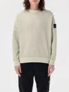 Stone Island Old Effect Sweatshirt In サンド