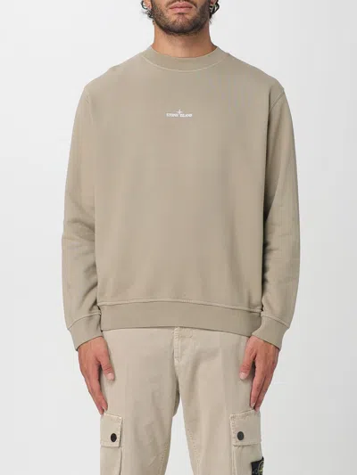 STONE ISLAND SWEATSHIRT STONE ISLAND MEN COLOR SAND,H16988054