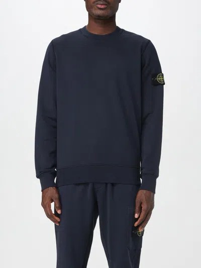 Stone Island Sweatshirt  Men Color Sea In Blue