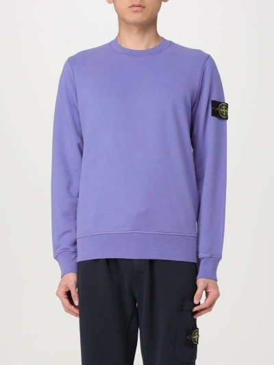 Stone Island Sweatshirt  Men Color Violet