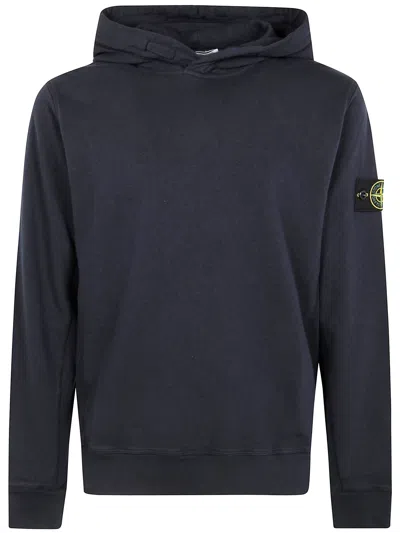 Stone Island Sweatshirt In Blue