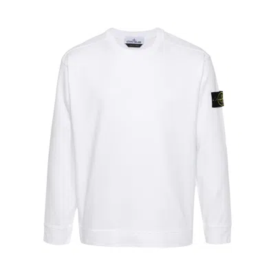 Pre-owned Stone Island Sweatshirt 'white' | Men's Size Xxl