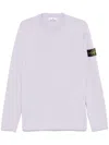 Stone Island Compass-motif Jersey-fleece Sweatshirt